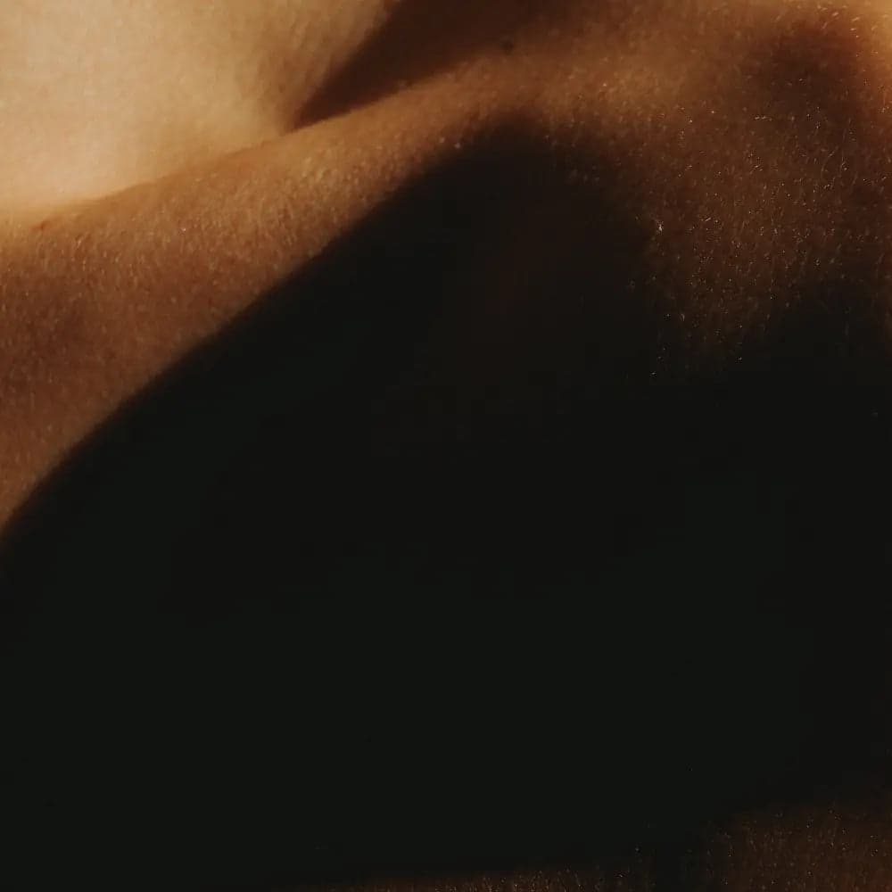 Close up of skin — personalised skincare Australia